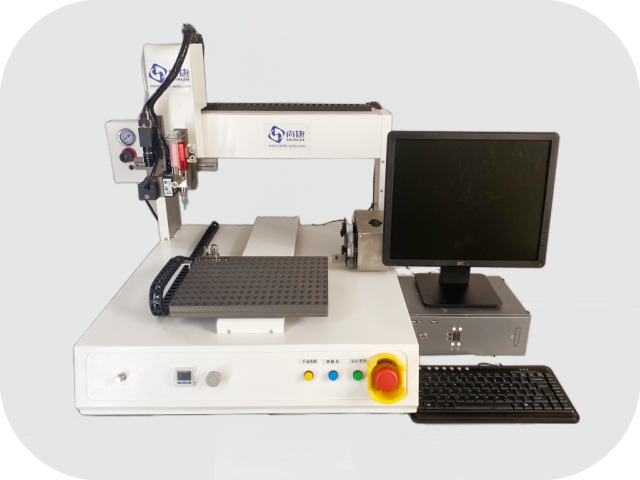 视觉点胶机-测高-胶阀-对针